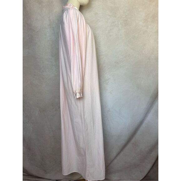 Vintage 1970s Nightgown Pink - Picture 5 of 8